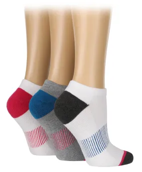 3 Pair Wild Feet Womens Cushioned Bamboo Trainer Socks