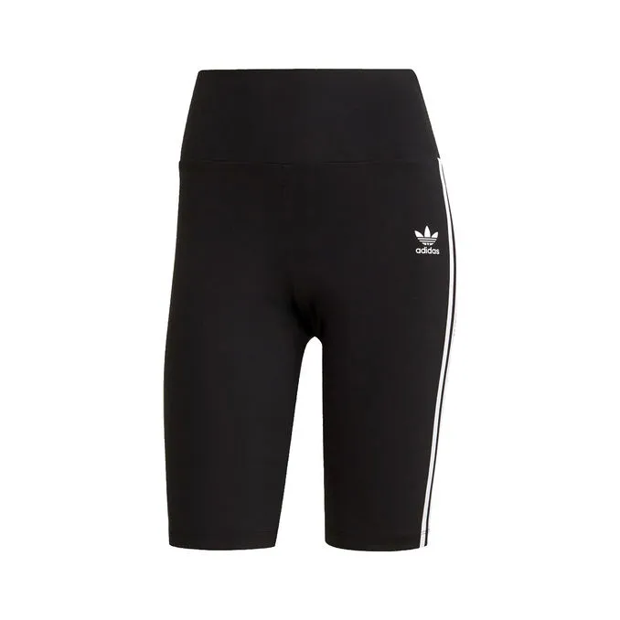 3 STRIPES TIGHT SHORTS Woman Black