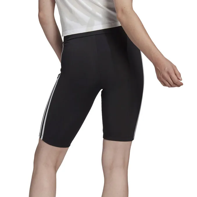 3 STRIPES TIGHT SHORTS Woman Black