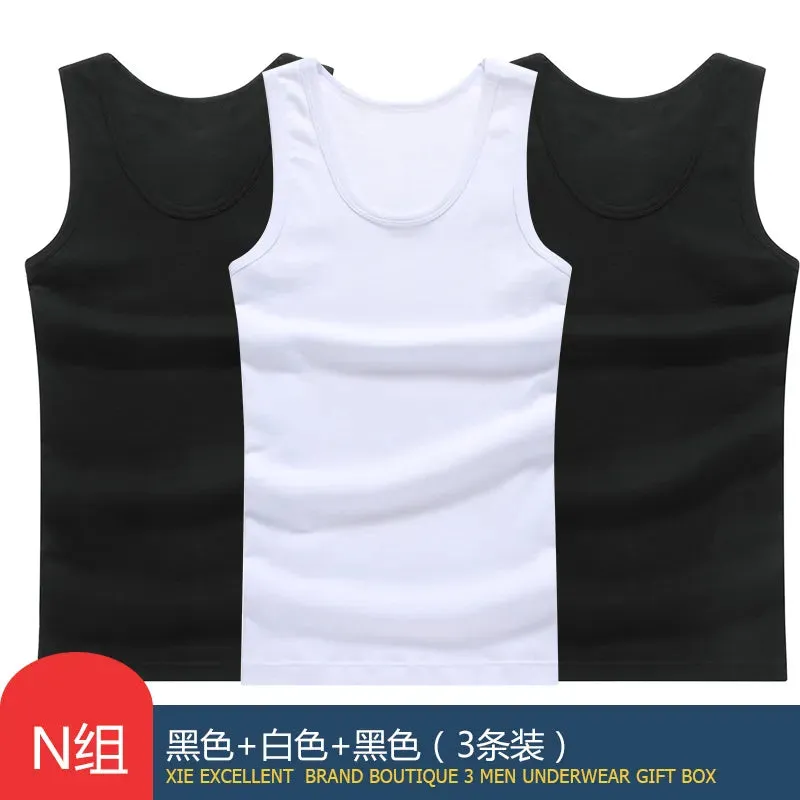 3pcs/lot Cotton Sleeveless Tank Top