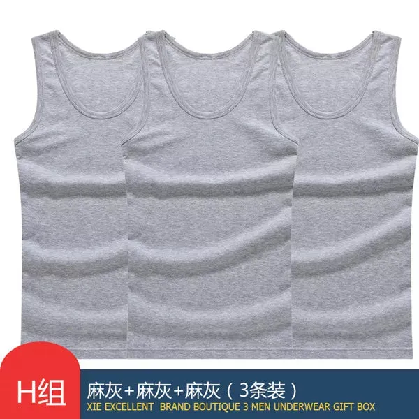 3pcs/lot Cotton Sleeveless Tank Top