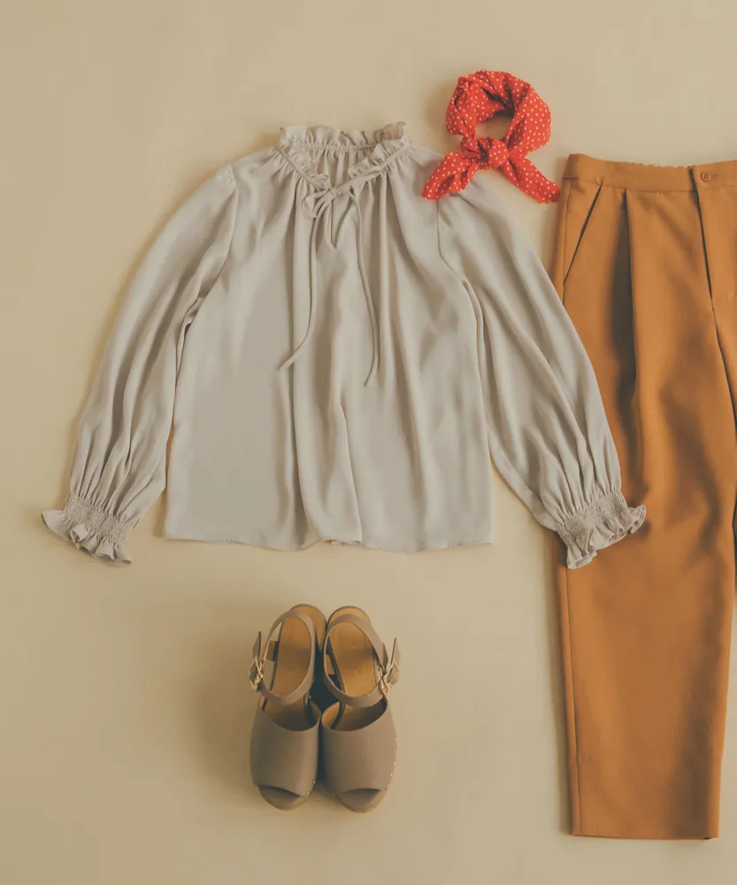 Agnes b  |Long Sleeves Plain Shirts & Blouses