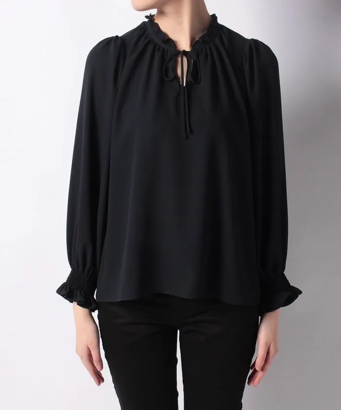 Agnes b  |Long Sleeves Plain Shirts & Blouses