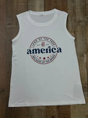 America Tank Top