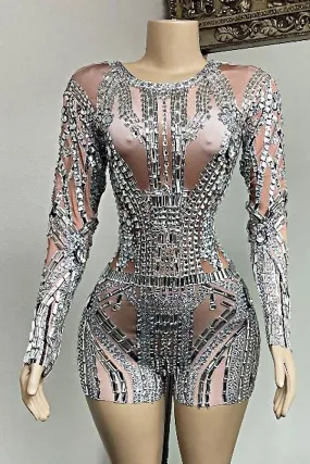 Amina Diamante Bodysuit