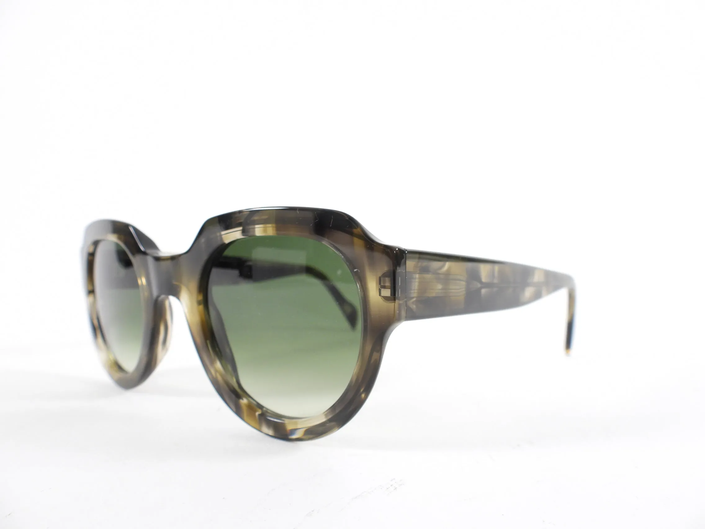 Andy Wolf Grey / Brown Sunglasses