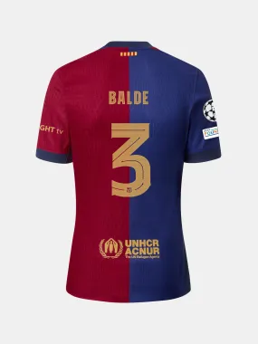 BALDE | UCL Women's home jersey 24/25 FC Barcelona