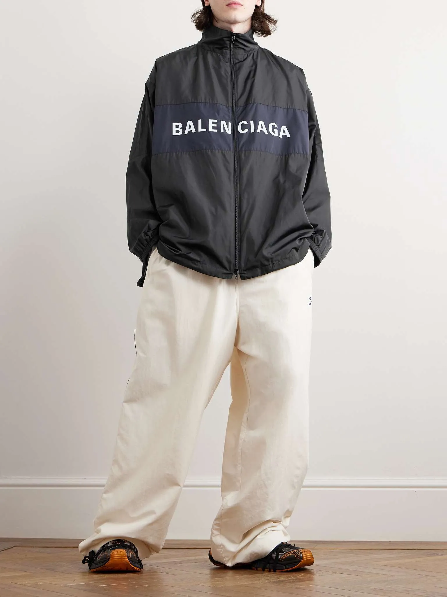 BALENCIAGA  |Street Style Long Sleeves Logo Luxury