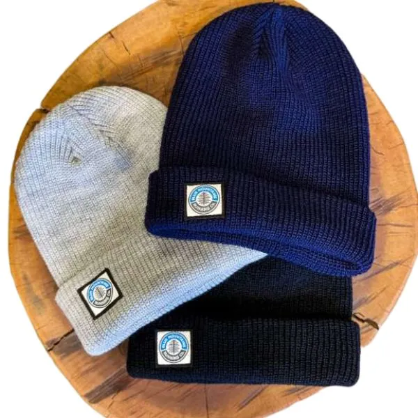 Blue Mountains Running Co Branded Big Truck Trucker Beanie