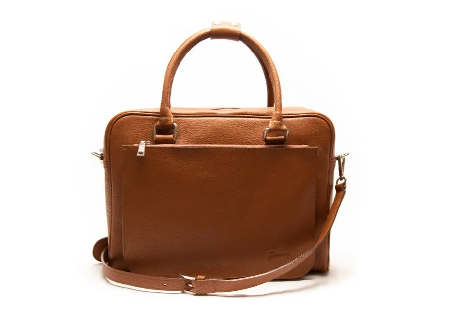 Briefcase Austin Camel