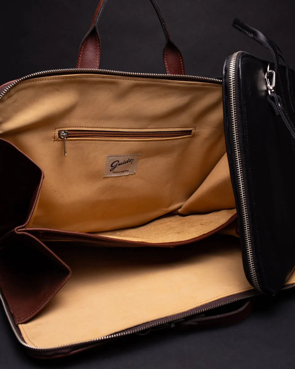 Briefcase Milo Black