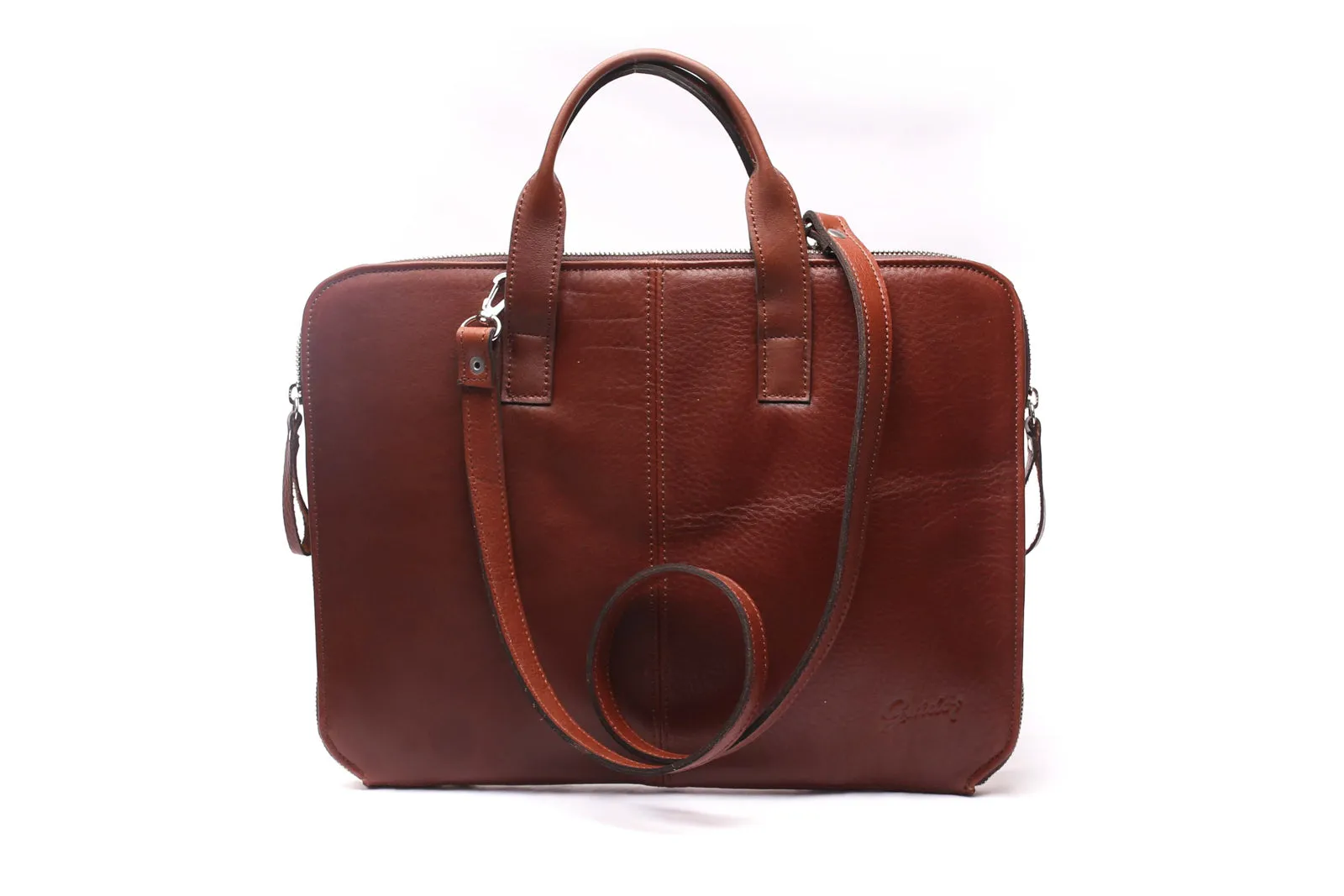 Briefcase Milo Dark Brown