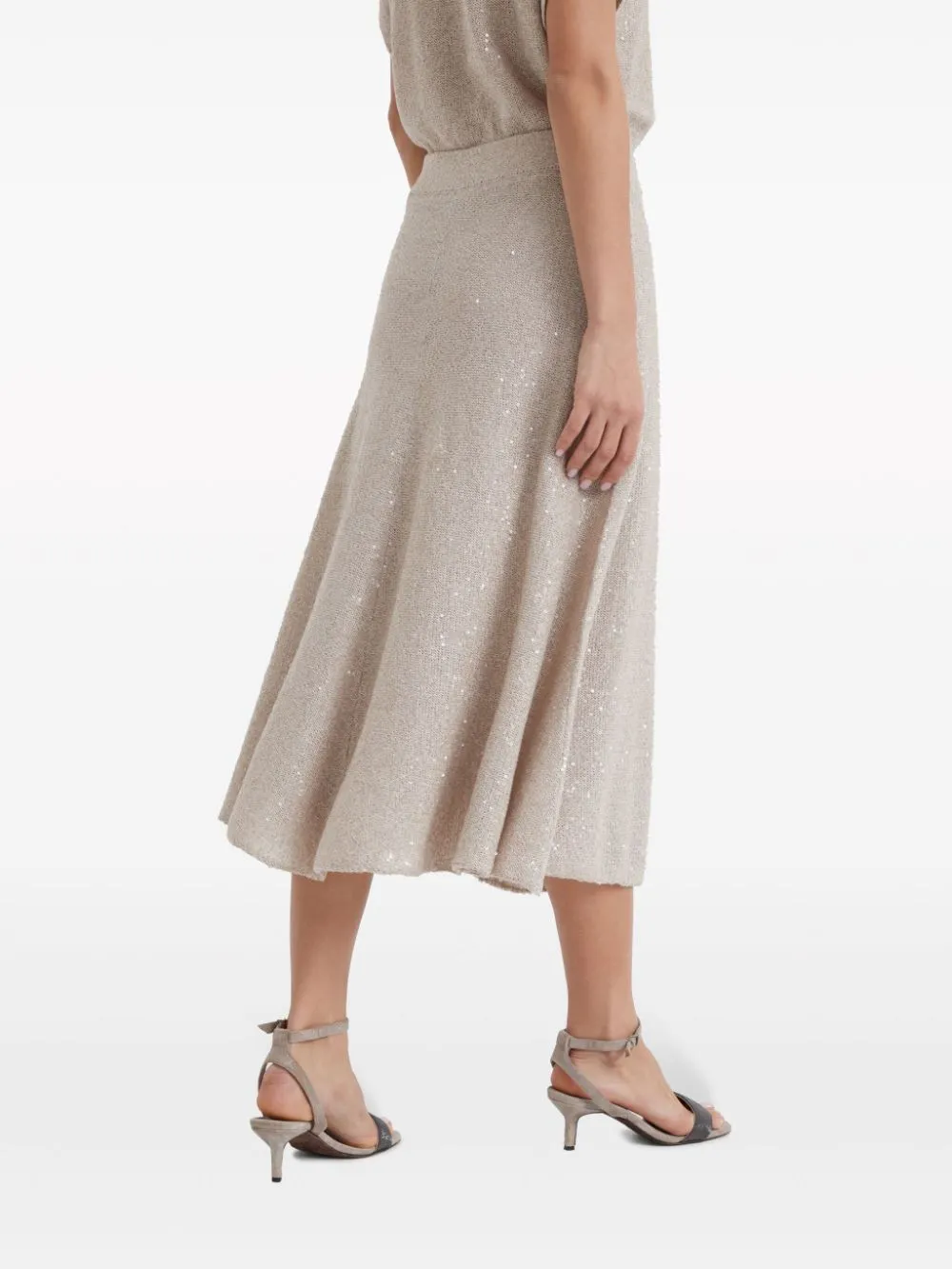 Brunello Cucinelli Skirts Beige