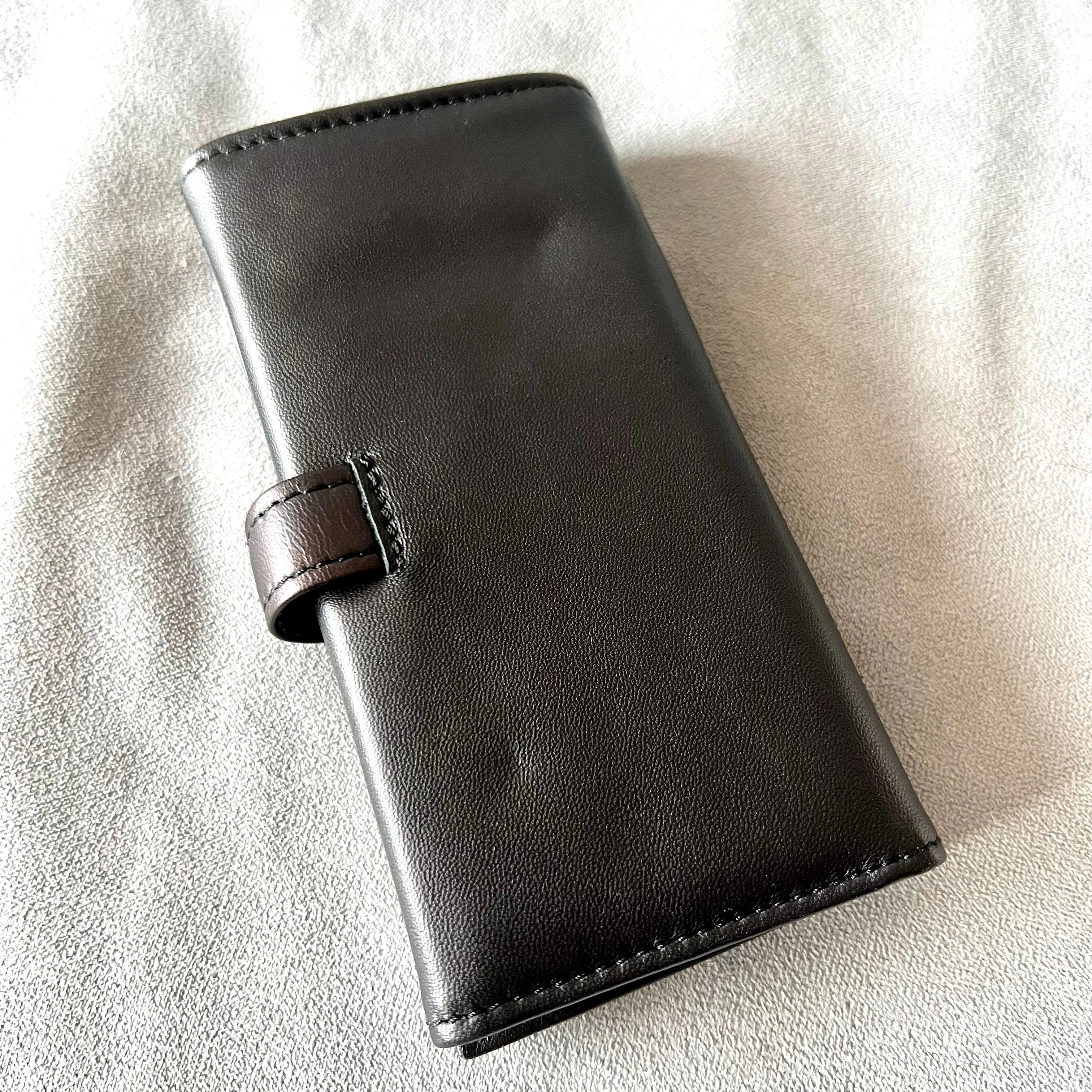 CARTIER Roadster Accessories Black Leather Pouch 5.60x3 inches