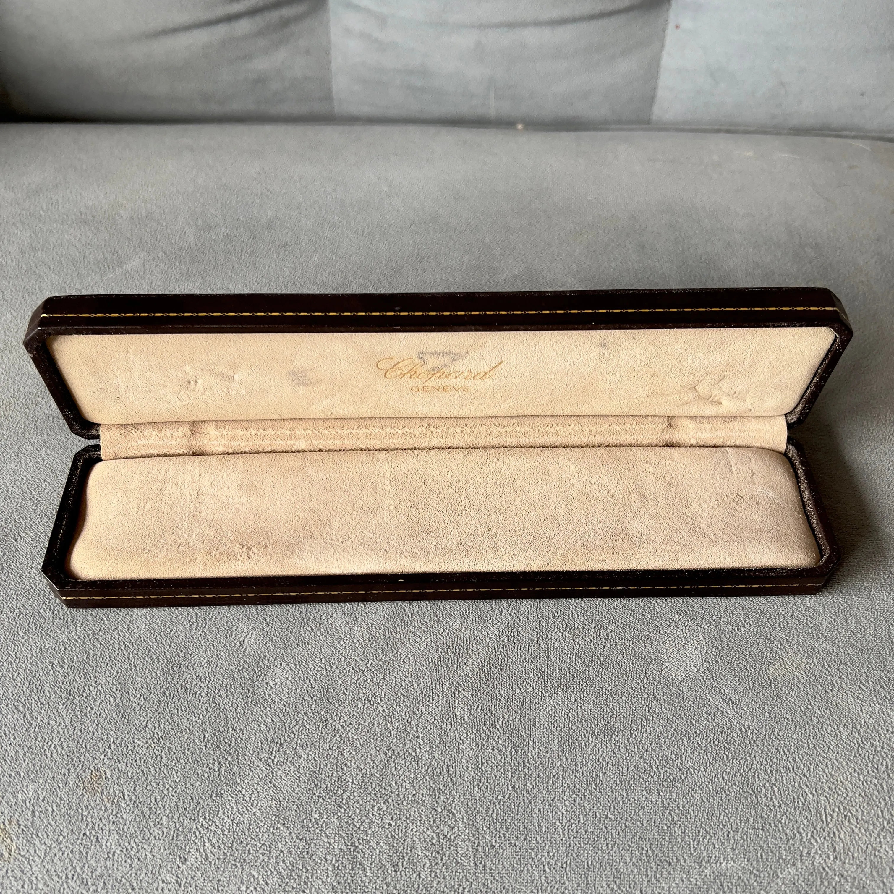 CHOPARD Brown Box + Outer Box 10.20x2.75x1.10 inches