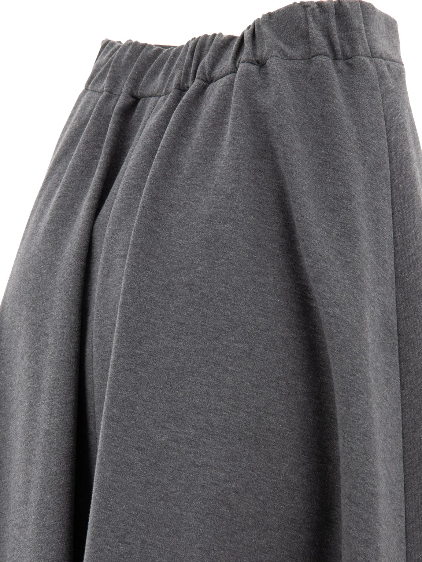 Circle Midi Skirts Grey