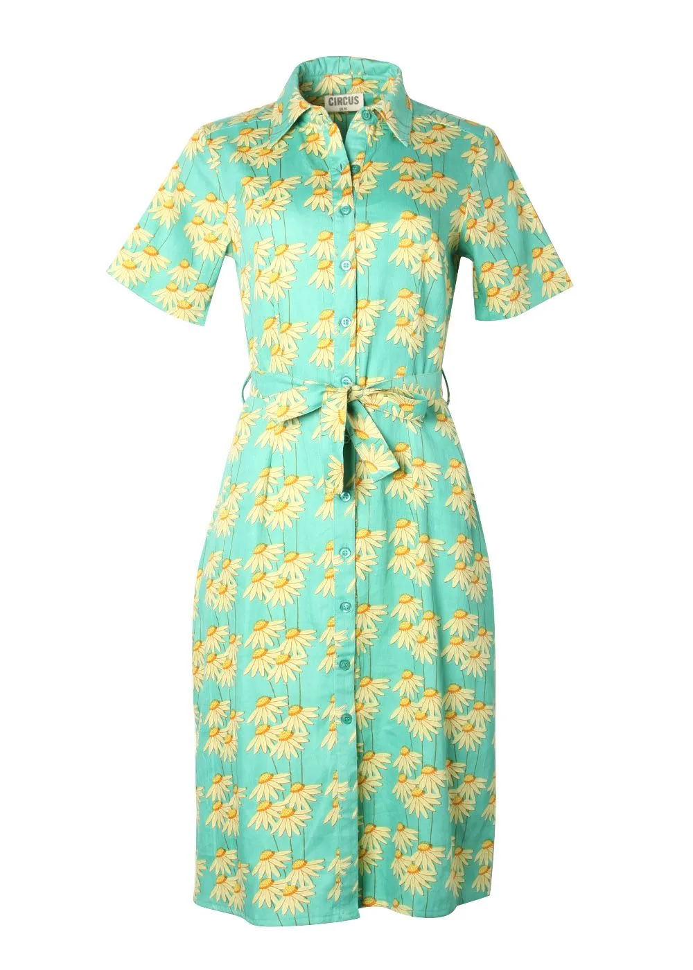 Circus Tall Daisies Shirt Dress