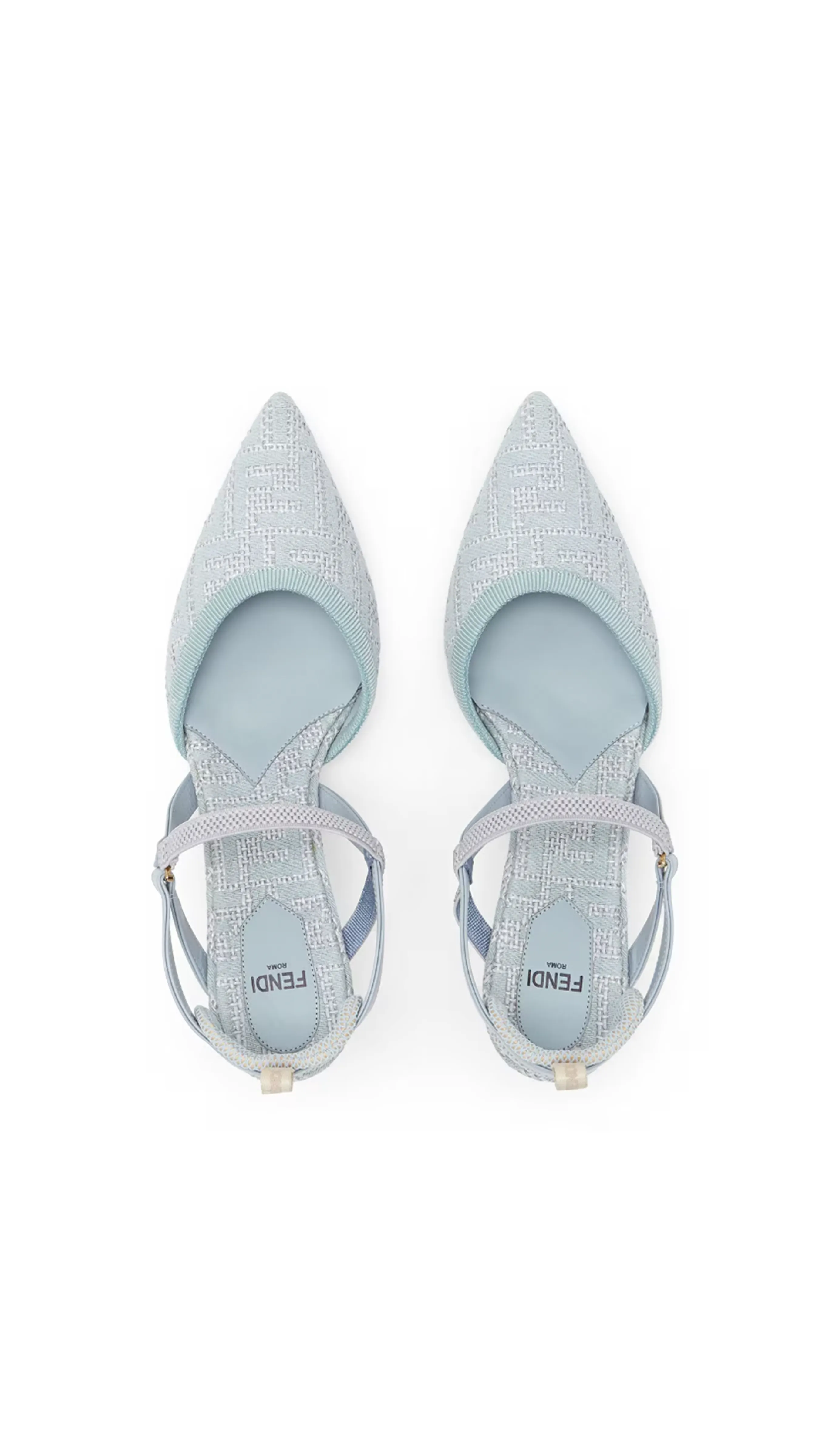 Colibrì Lite Medium Heel Slingback - Pale Blue