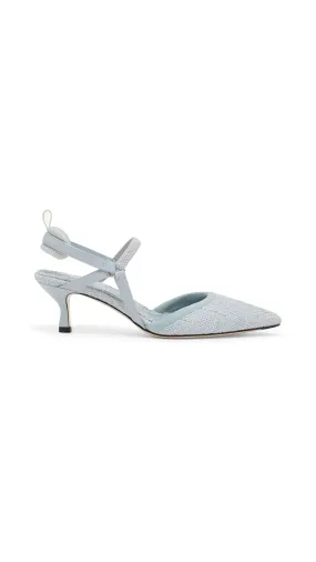 Colibrì Lite Medium Heel Slingback - Pale Blue