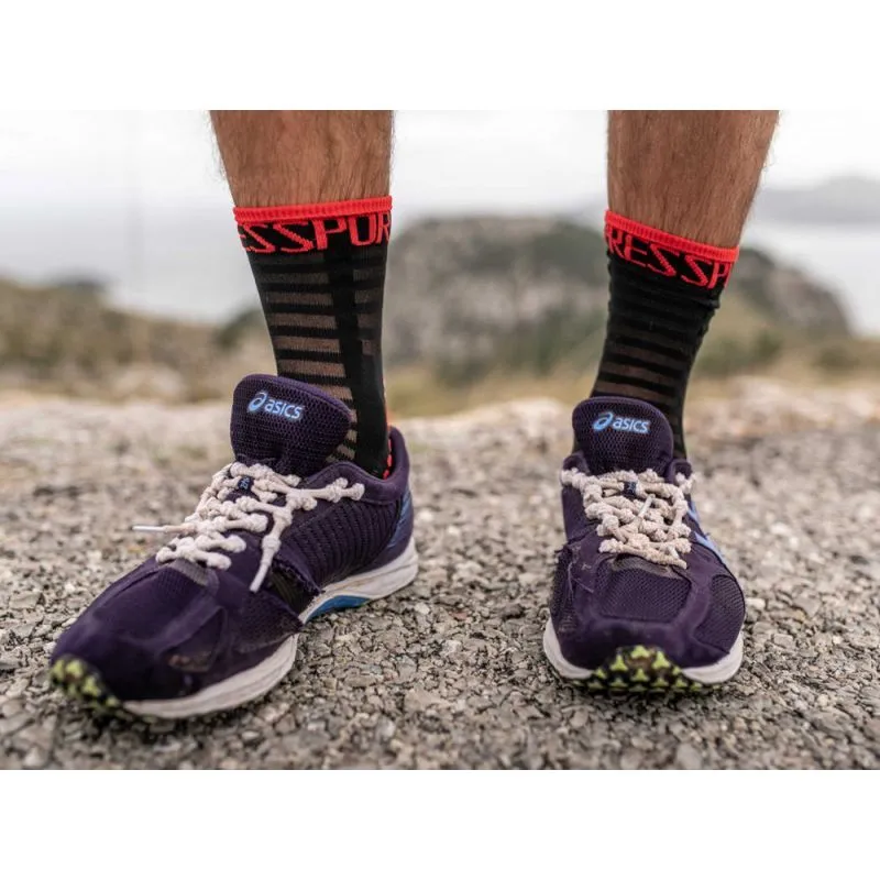 Compressport  Pro Racing Socks v3.0 Ultralight Run High - Calze running