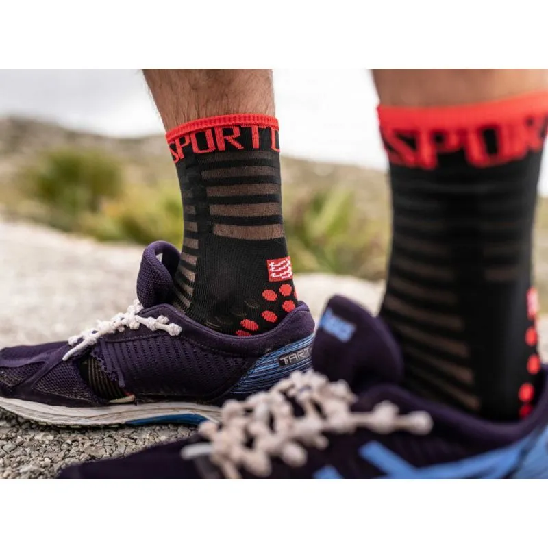 Compressport  Pro Racing Socks v3.0 Ultralight Run High - Calze running