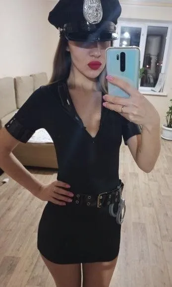 Cop Outfit Policewoman Costume