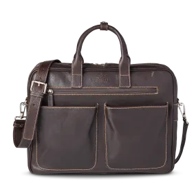 Cosimo Briefcase :: Espresso