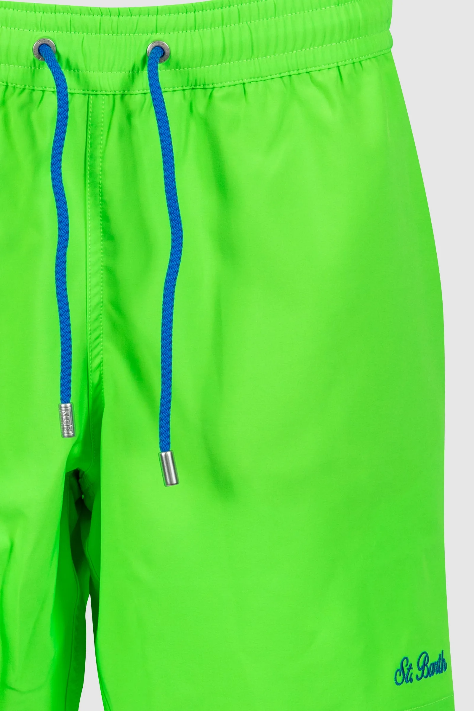 Costume da bagno da uomo verde fluo