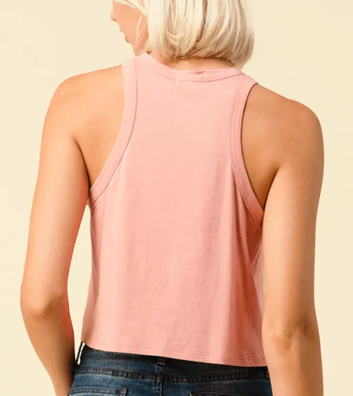 Crew Neck Tank Top