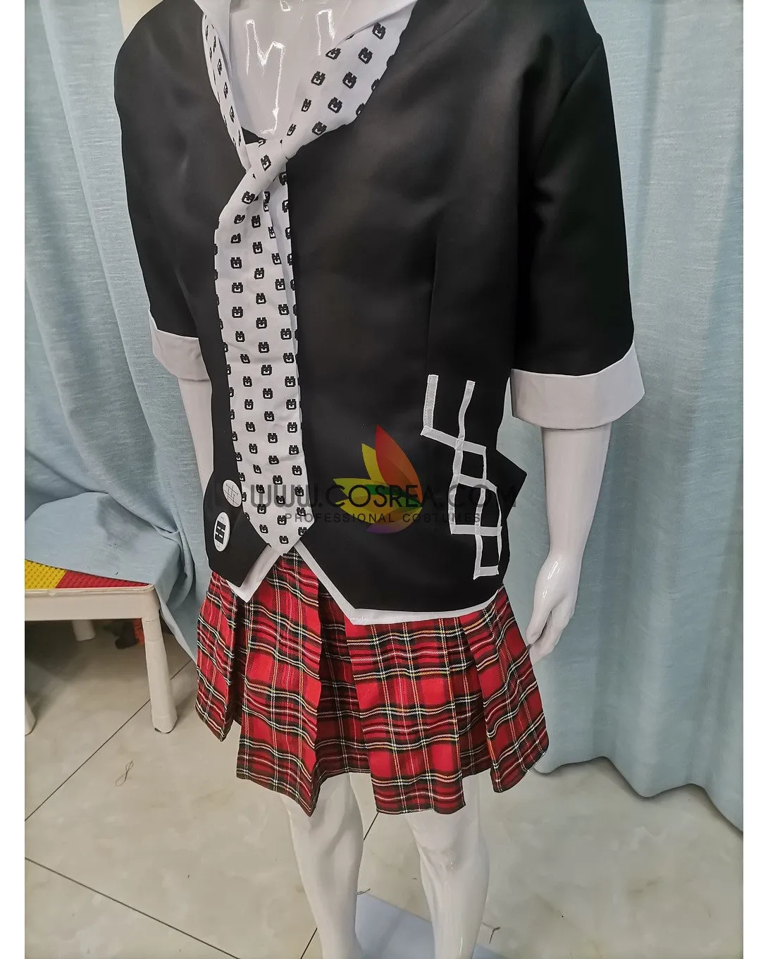 Danganronpa Junko Enoshima Uniform Fabric Cosplay Costume