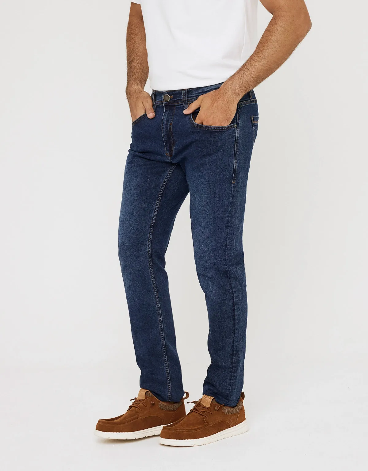 Dark Denim Trousers - Lordseat