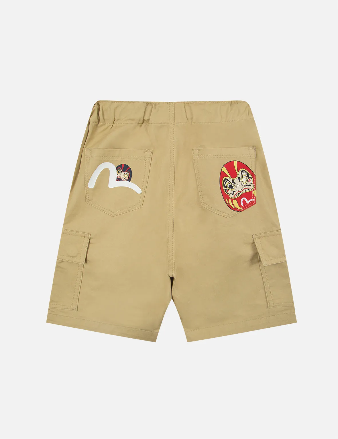 Daruma Buddies Print Cargo Shorts