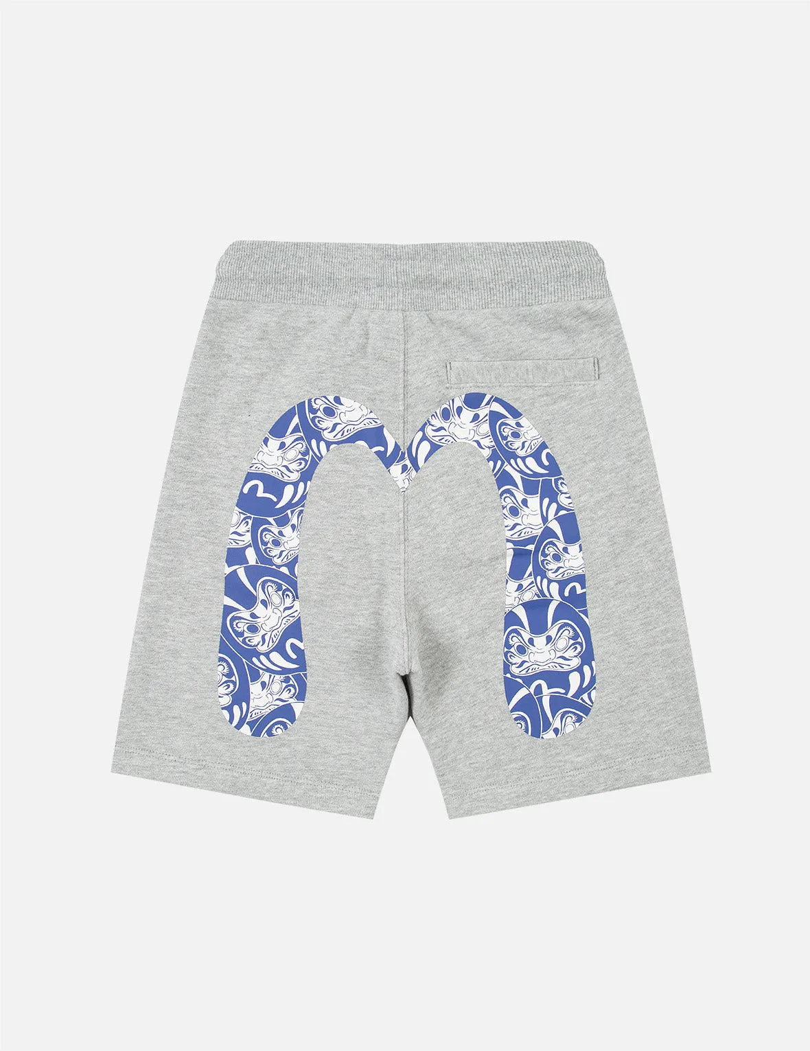 Daruma Daicock Print Sweat Shorts