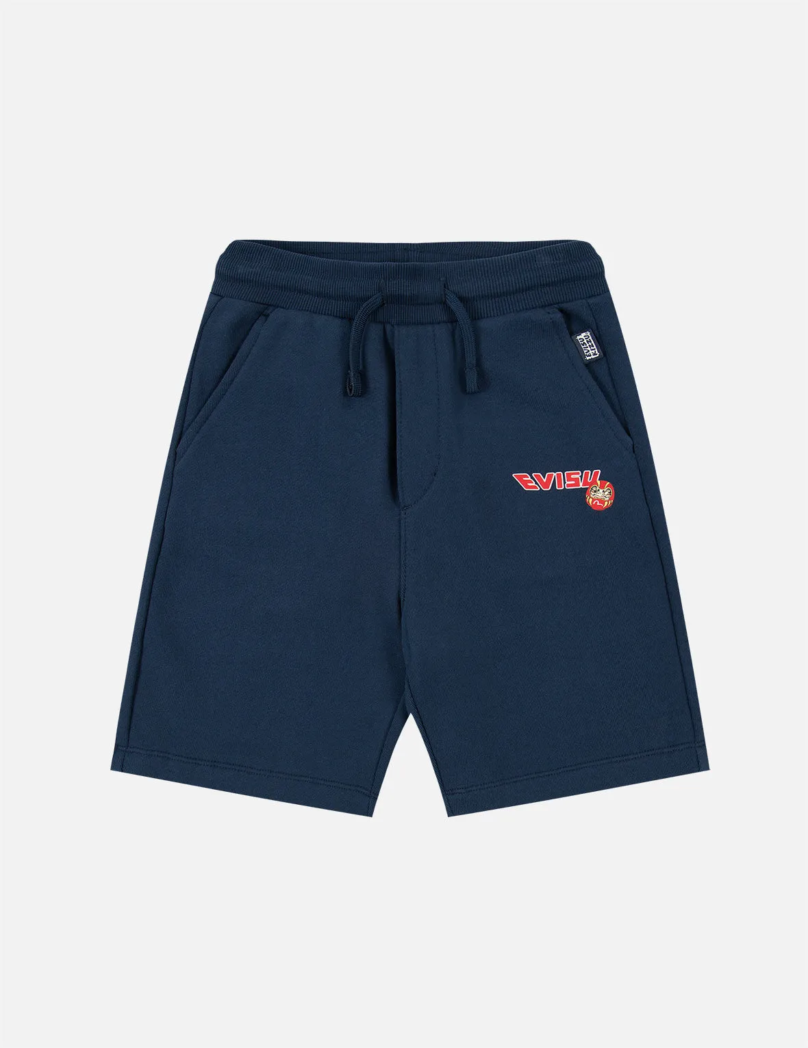 Daruma Daicock Print Sweat Shorts