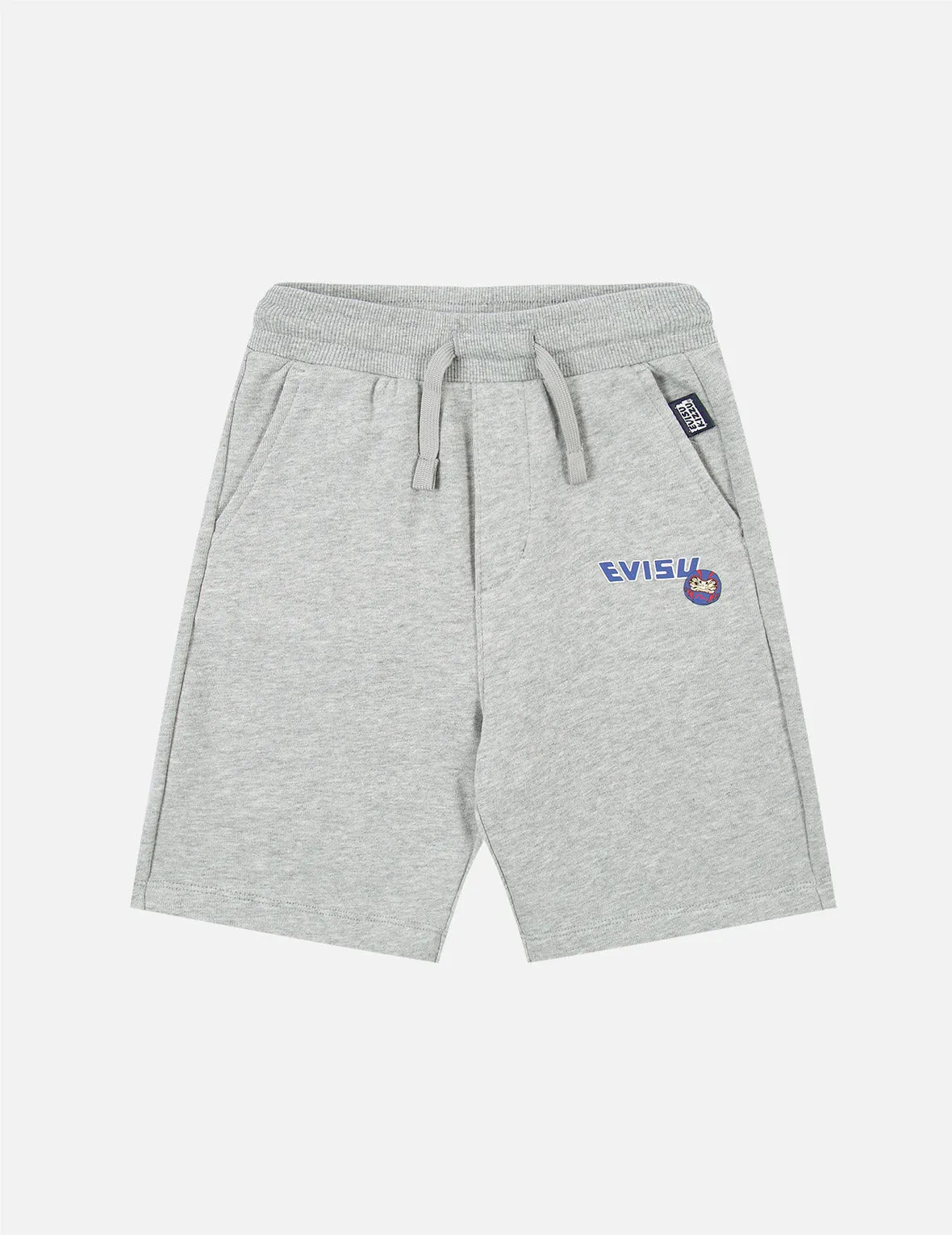 Daruma Daicock Print Sweat Shorts