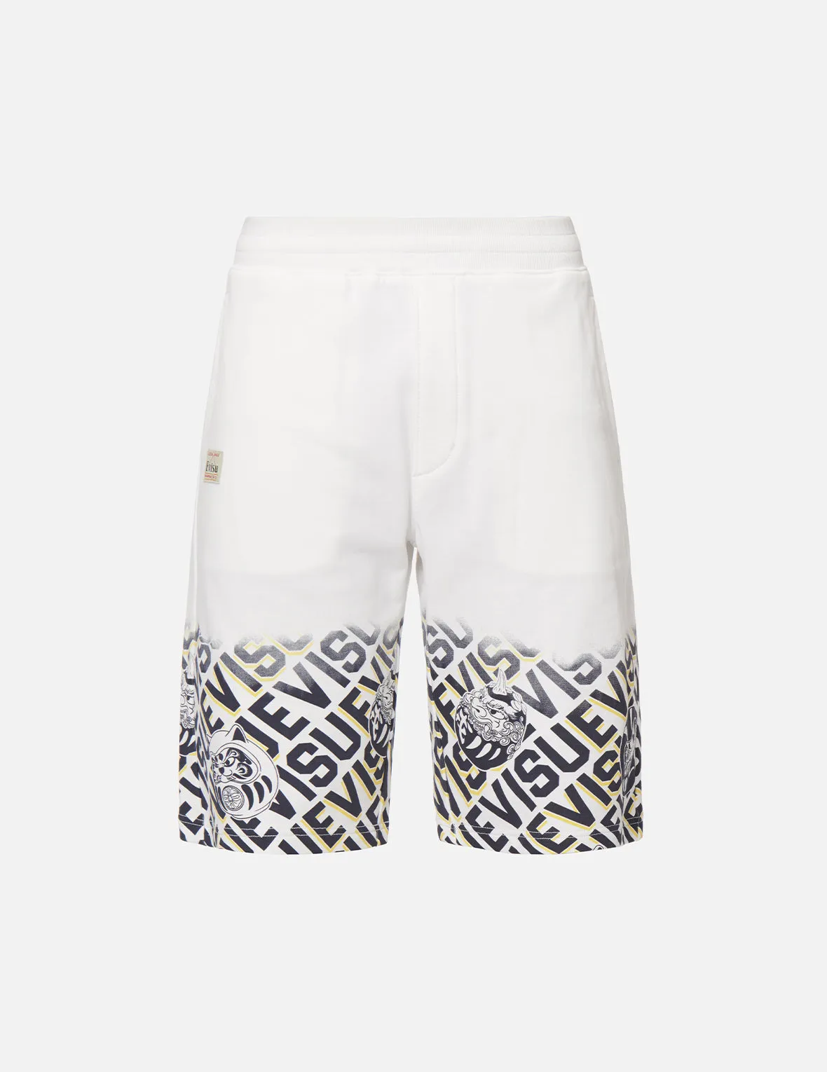 Daruma Monogram Ombre Print Sweat Shorts