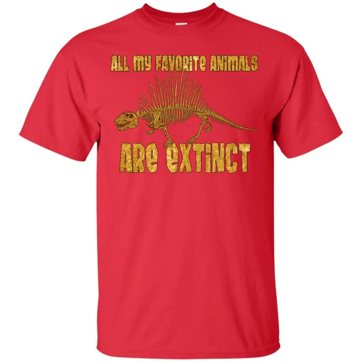 DINOSAUR - All My Fav Animals Are Extinct  Dimetrodon T Shirt & Hoodie