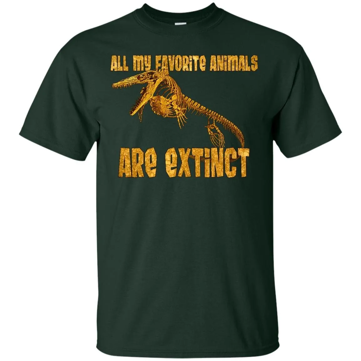 DINOSAUR - All My Fav Animals Are Extinct  Mosasaurus T Shirt & Hoodie