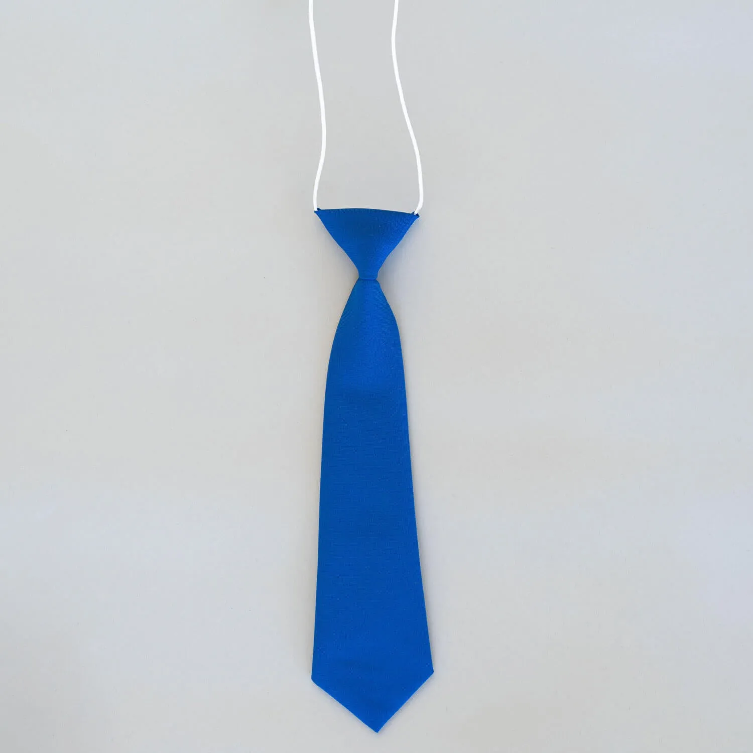 Elasticated School Tie - Blue