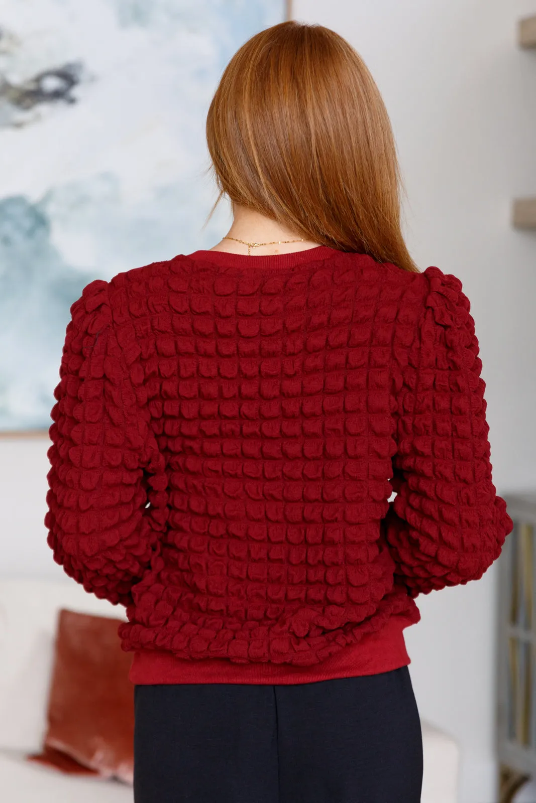 Evelyn Bubble Pullover