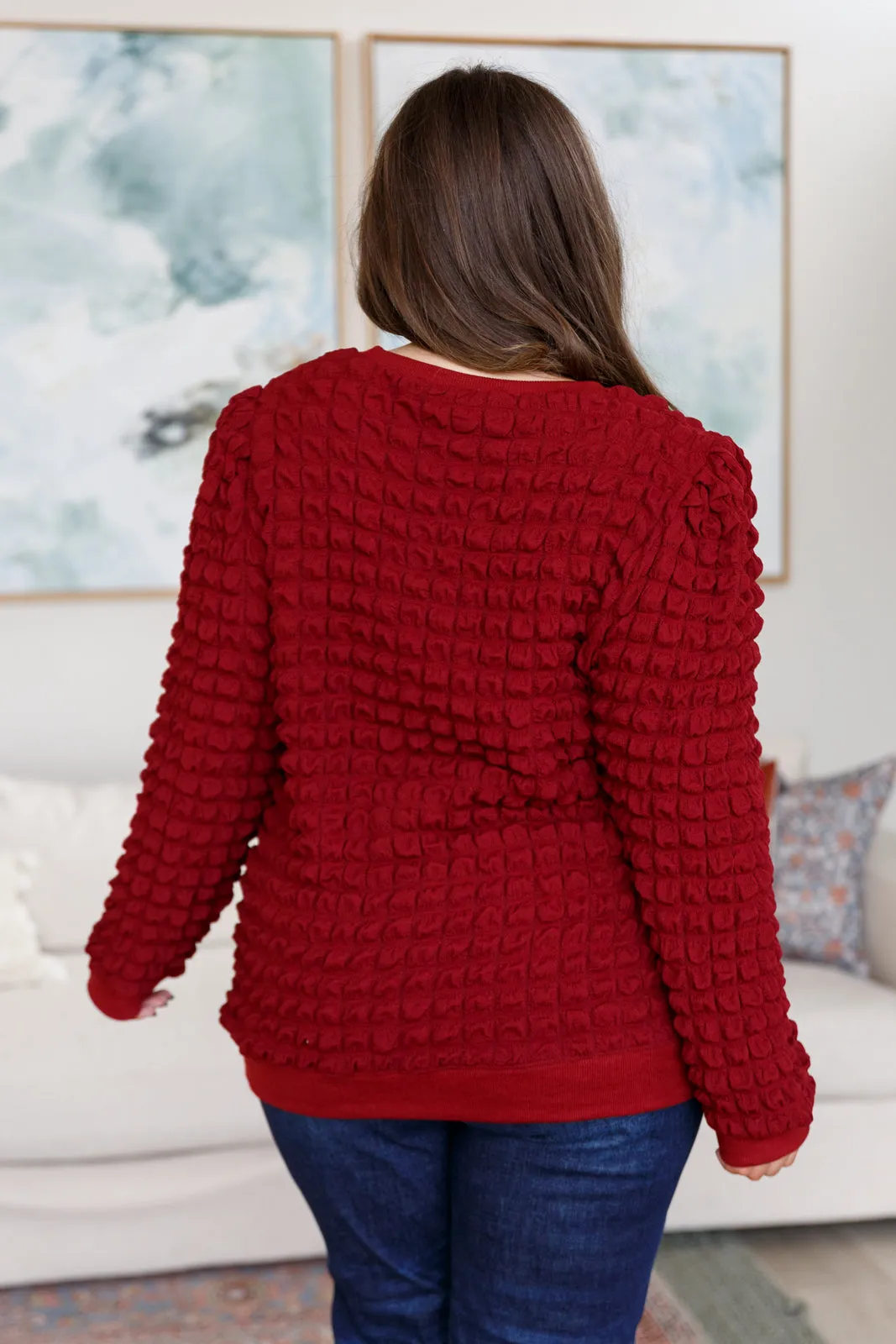 Evelyn Bubble Pullover