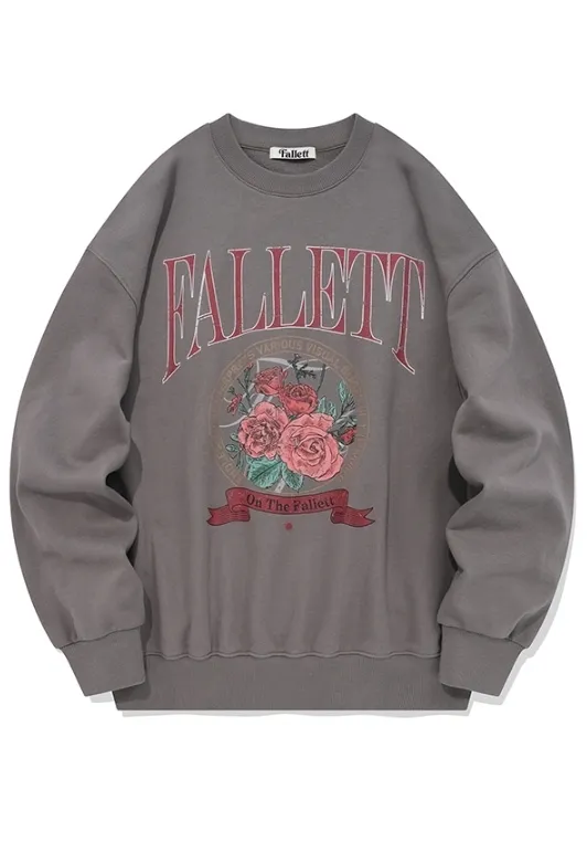 Fallett  |Unisex Street Style Long Sleeves Sweatshirts