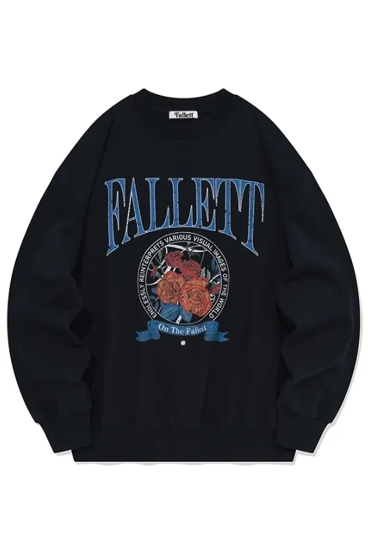 Fallett  |Unisex Street Style Long Sleeves Sweatshirts