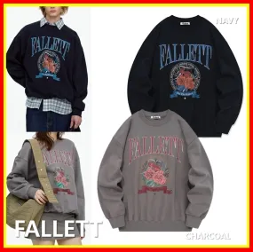 Fallett  |Unisex Street Style Long Sleeves Sweatshirts