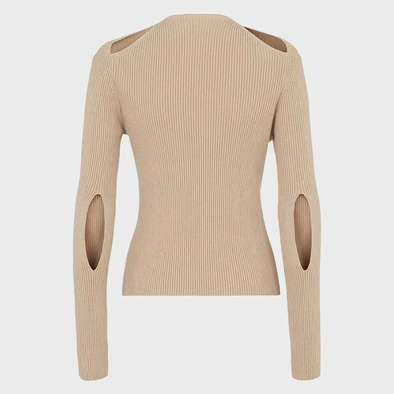 FENDI  |Casual Style Nylon Long Sleeves Plain Cotton Elegant Style