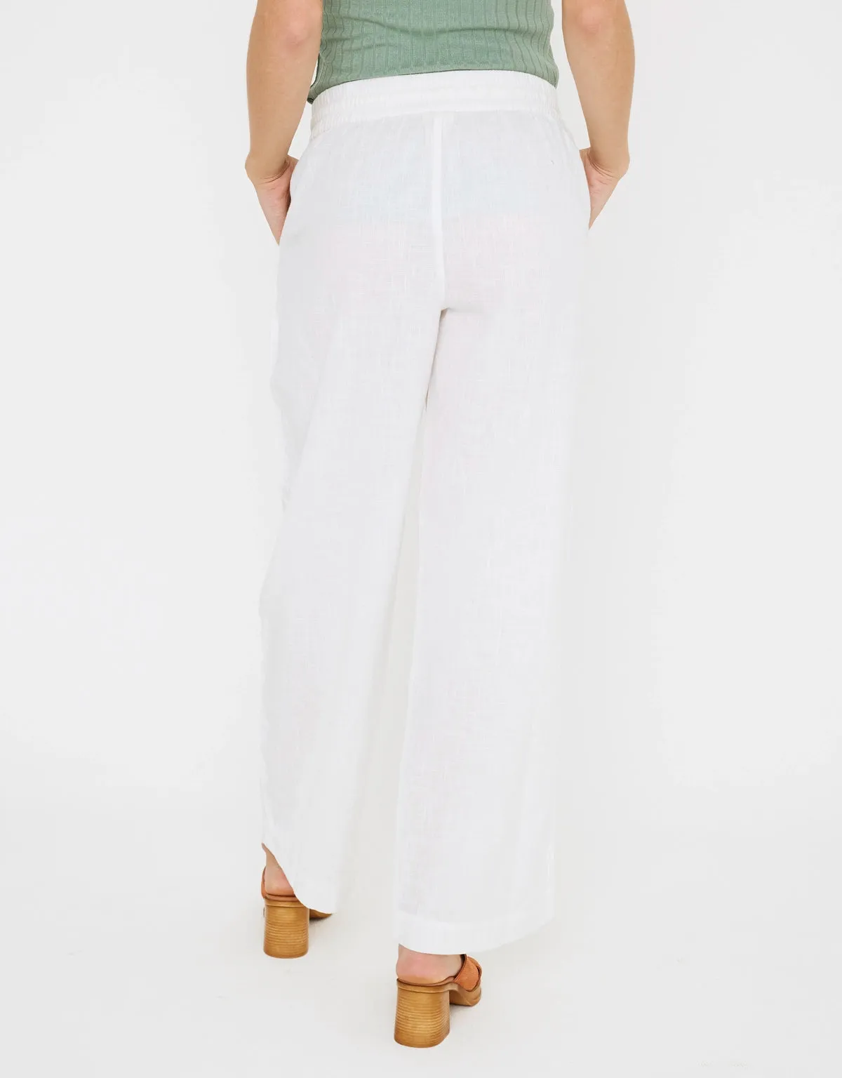 Flowy Cotton Trousers - Florate