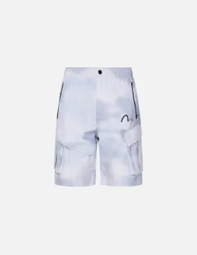 Foggy Camouflage Print Shorts