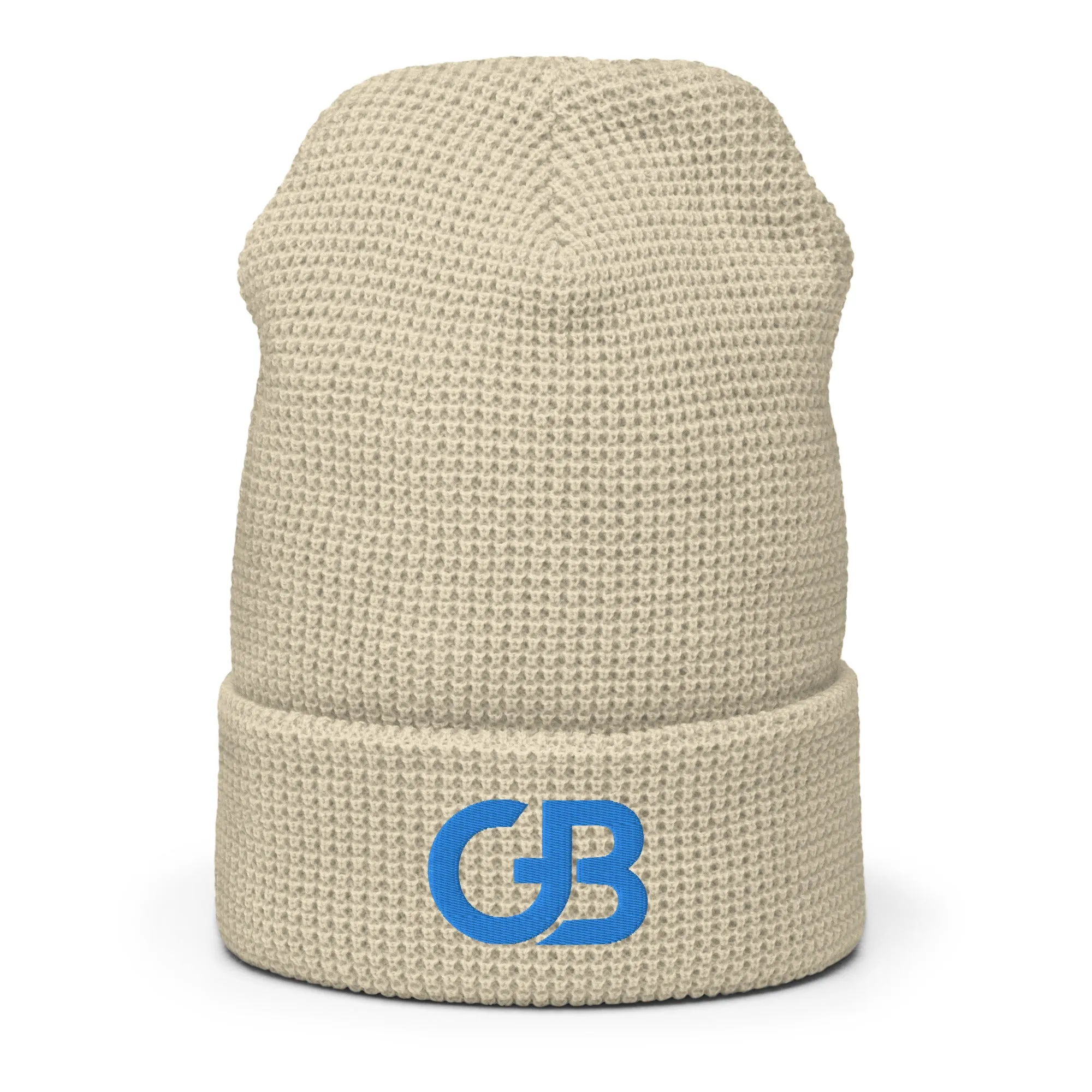 Gerald Black Waffle Beanie AQUA