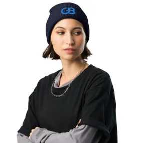 Gerald Black Waffle Beanie AQUA