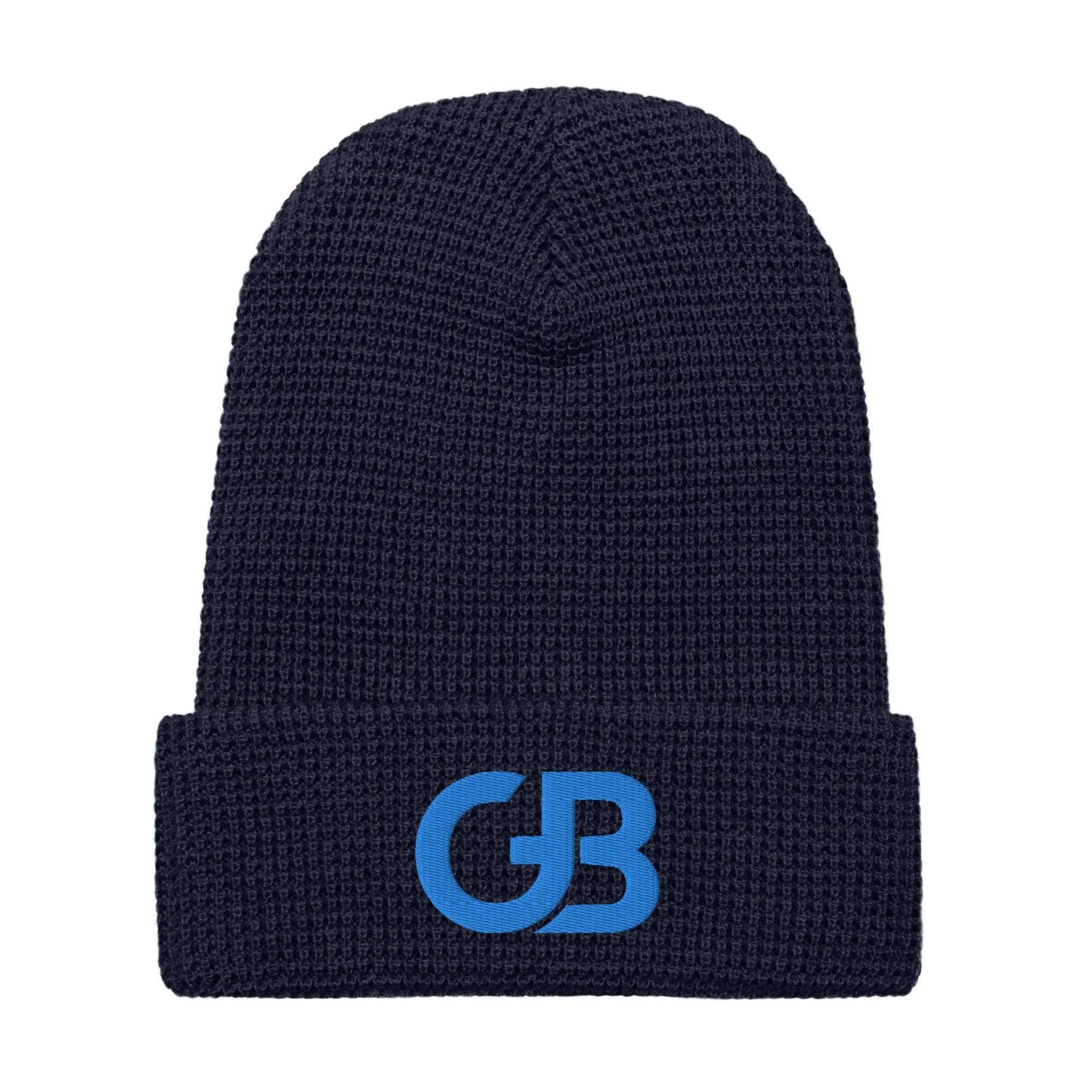 Gerald Black Waffle Beanie AQUA